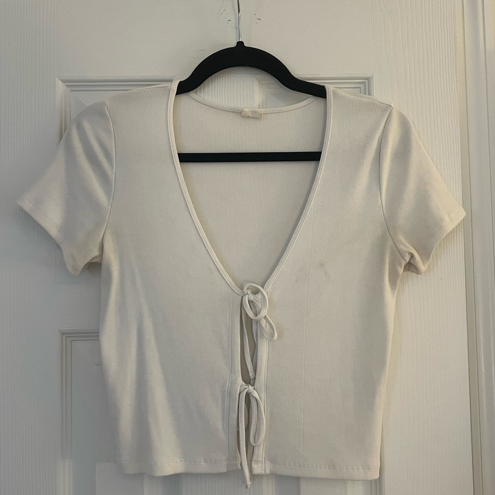 Wilfred Free shirt with front ties